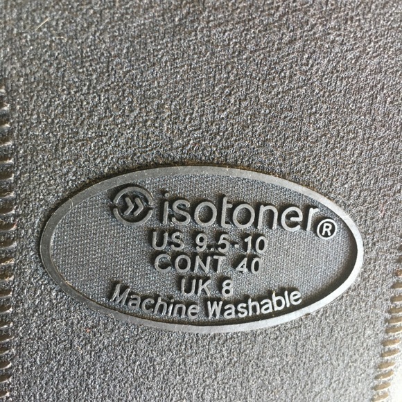 NWOT Isotoner Dark Blue Slippers - Picture 3 of 4